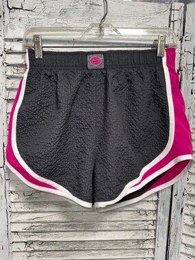 Women's Black/Pink Nike Tempo Icon Clash Athletic Shorts Size Small